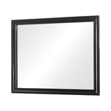 Miranda Black Rectangular Mirror