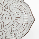 Miranda Set of 2 Stamped Metal Lotus Flower Wall Decor by Mercana at Eve Furniture