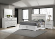 Miranda White 4-Piece Full Bedroom Set by Coaster at Eve Furniture