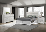 Miranda White 4-Piece Full Bedroom Set by Coaster at Eve Furniture