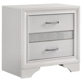 Miranda White 4-Piece Twin Bedroom Set by Coaster at Eve Furniture