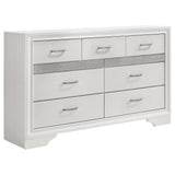 Miranda White 4-Piece Twin Bedroom Set by Coaster at Eve Furniture
