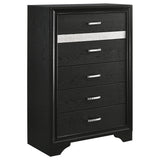 Miranda White 5-Piece Eastern King Bedroom Set by Coaster at Eve Furniture