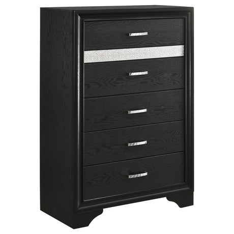Miranda White 5-Piece Eastern King Bedroom Set by Coaster at Eve Furniture