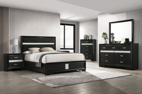 Miranda White 5-Piece Eastern King Bedroom Set by Coaster at Eve Furniture
