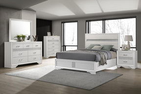 Miranda White 5-Piece Full Bedroom Set by Coaster at Eve Furniture