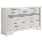 Miranda White 5-Piece Full Bedroom Set by Coaster at Eve Furniture
