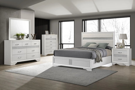 Miranda White 5-Piece Queen Bedroom Set by Coaster at Eve Furniture