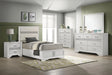 Miranda White 5-Piece Twin Bedroom Set by Coaster at Eve Furniture