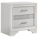 Miranda White 5-Piece Twin Bedroom Set by Coaster at Eve Furniture