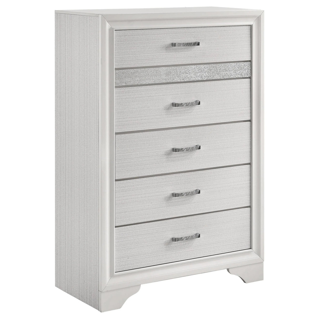 Miranda White 5-Piece Twin Bedroom Set by Coaster at Eve Furniture