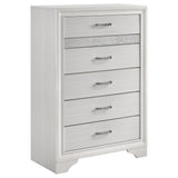 Miranda White 5-Piece Twin Bedroom Set by Coaster at Eve Furniture