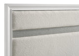 Miranda White 55-inch Upholstered Twin Panel Bed by Coaster at Eve Furniture
