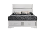 Miranda White Full Storage Bed by Coaster at Eve Furniture