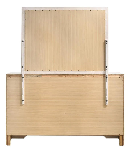 Miranda White Rectangular Mirror by Coaster at Eve Furniture