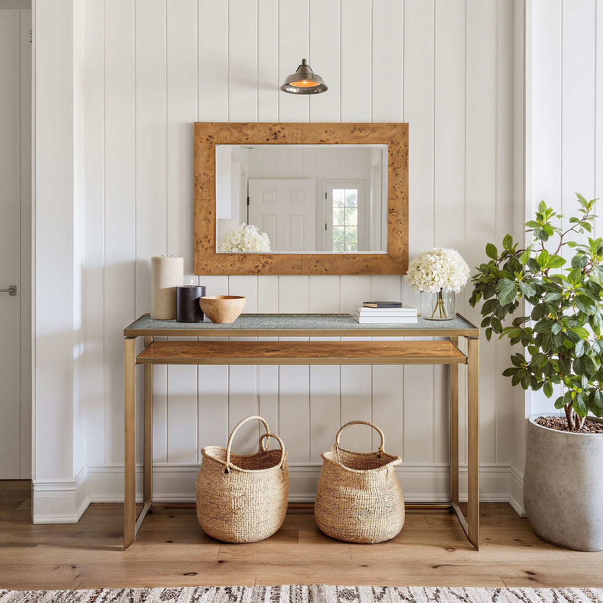 Mirat Brown Mirror by Zuomod at Eve Furniture