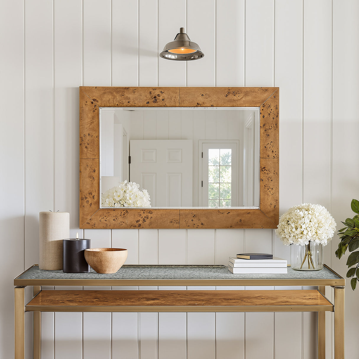 Mirat Brown Mirror by Zuomod at Eve Furniture