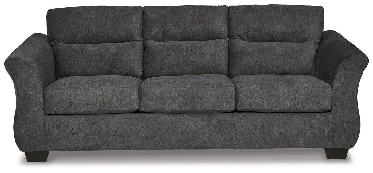 Miravel Gunmetal Queen Sofa Sleeper