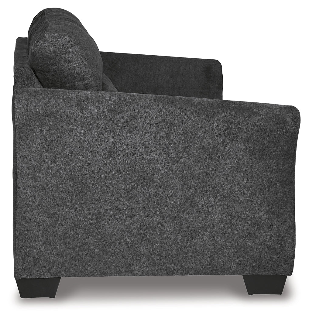 Miravel Gunmetal Queen Sofa Sleeper