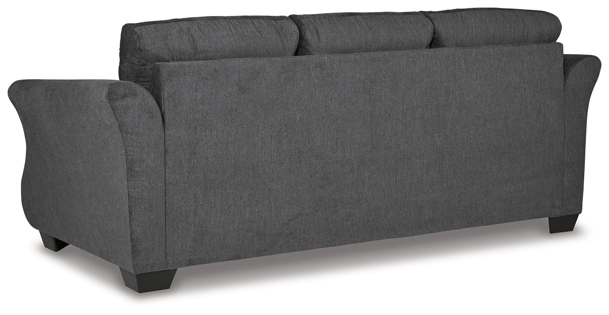 Miravel Gunmetal Queen Sofa Sleeper