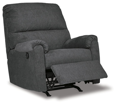 Miravel Gunmetal Recliner