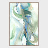 Mire Blue Painting Art 48x72 by Buddy Whitlock Painting by Classic Home at Eve Furniture