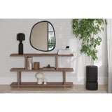 Miri Brown Small Shelf by Moe's Home at Eve Furniture