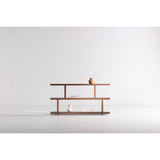 Miri Brown Small Shelf by Moe's Home at Eve Furniture