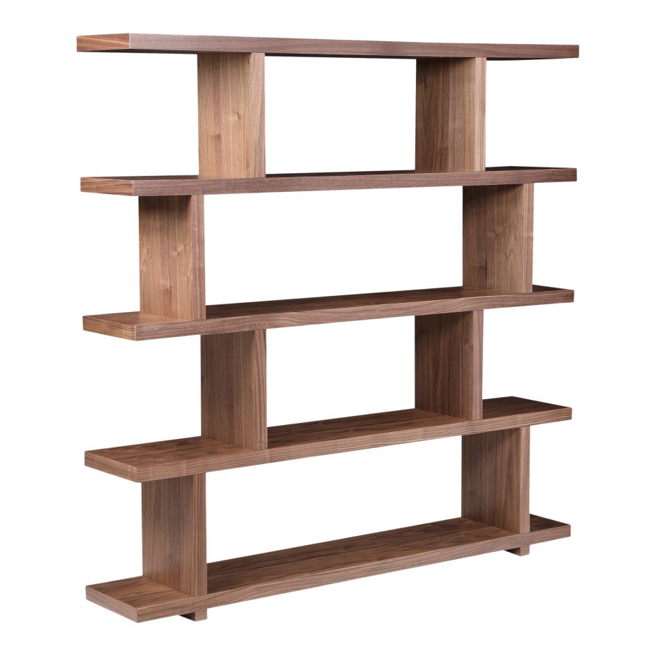 Miri Large Shelf Brown by Moe's Home at Eve Furniture