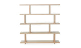 Miri Large Shelf Oak by Moe's Home at Eve Furniture