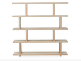 Miri Large Shelf Oak by Moe's Home at Eve Furniture