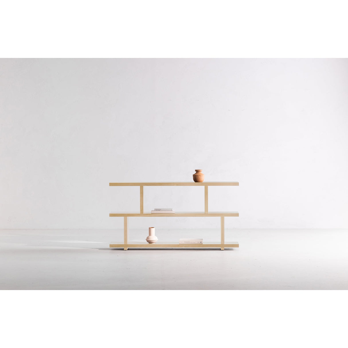 Miri Oak Small Shelf by Moe's Home at Eve Furniture