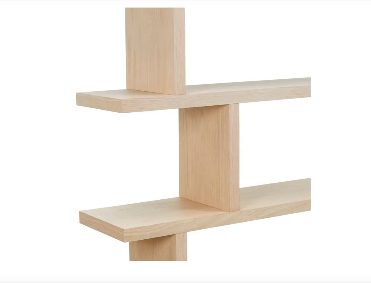 Miri Small Shelf Oak by Moe's Home at Eve Furniture