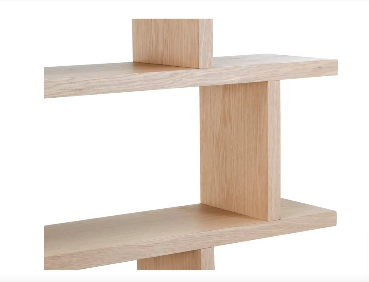 Miri Small Shelf Oak by Moe's Home at Eve Furniture