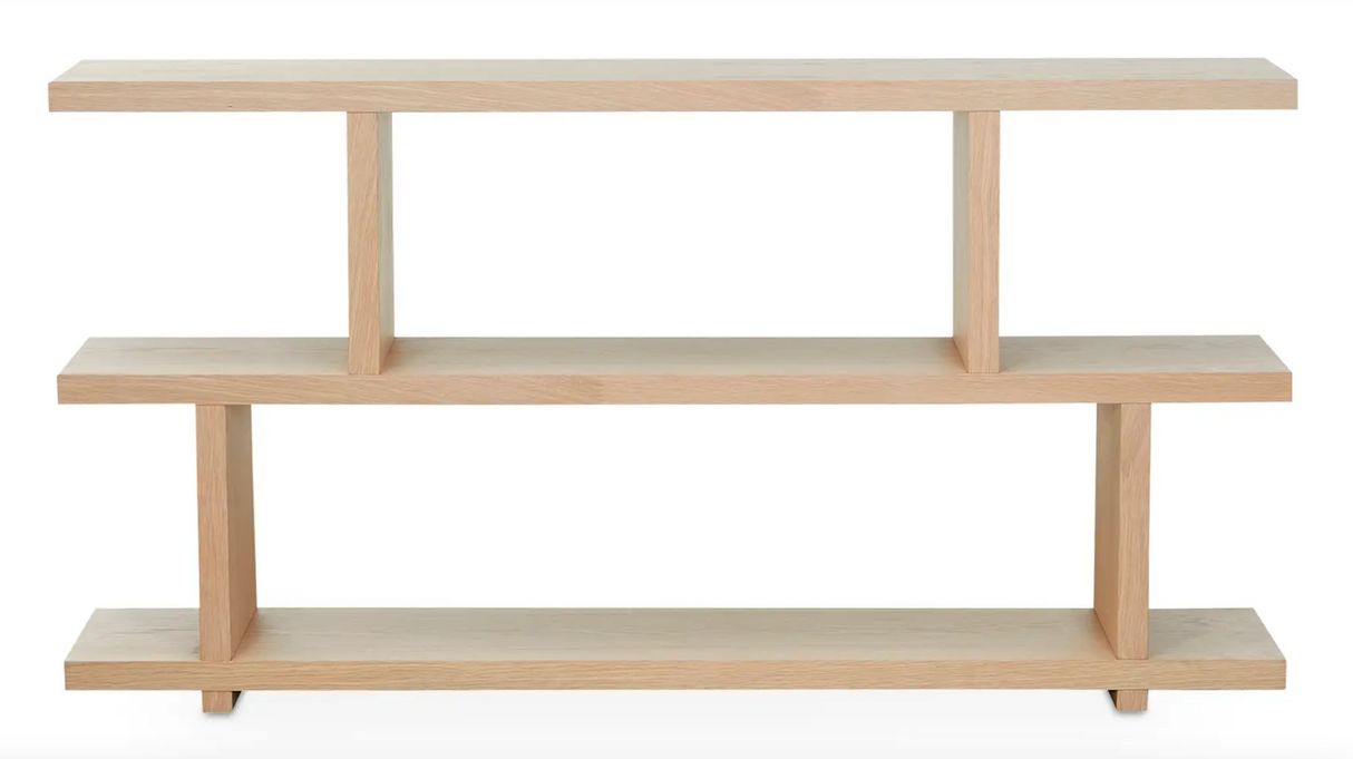 Miri Small Shelf Oak by Moe's Home at Eve Furniture