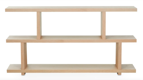 Miri Small Shelf Oak by Moe's Home at Eve Furniture