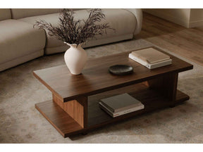 Miri Walnut Coffee Table by Moe's Home at Eve Furniture