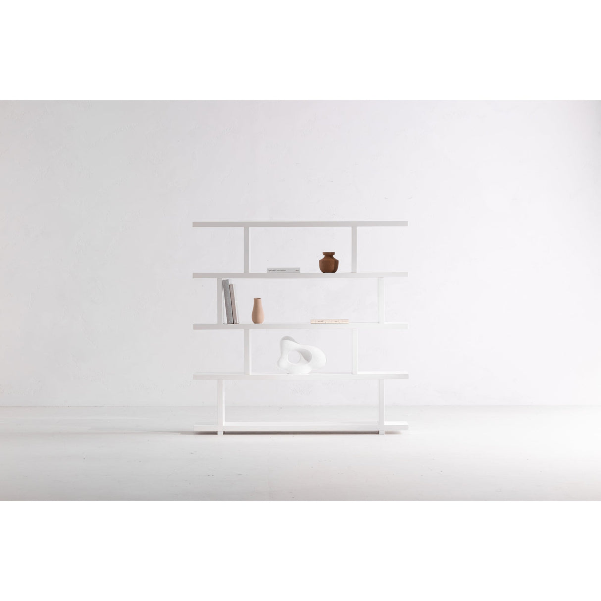 Miri White Large Shelf by Moe's Home at Eve Furniture