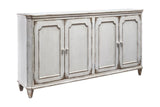 Mirimyn Antique White Accent Cabinet by Ashley at Eve Furniture