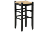 Mirimyn Black Bar Height Barstool, Set of 2 by Ashley at Eve Furniture