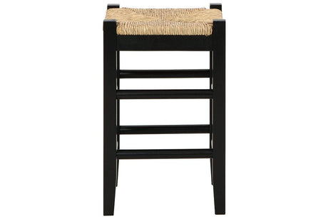 Mirimyn Black Counter Height Barstool, Set of 2 by Ashley at Eve Furniture