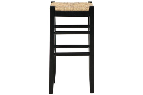 Mirimyn Black Bar Height Barstool, Set of 2 by Ashley at Eve Furniture