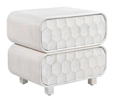 Miro Whitewashed Nightstand by Zuomod at Eve Furniture