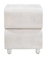 Miro Whitewashed Nightstand by Zuomod at Eve Furniture