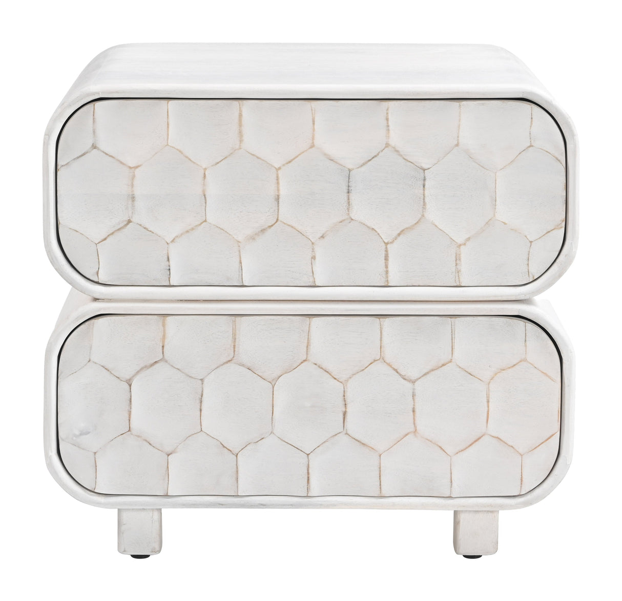 Miro Whitewashed Nightstand by Zuomod at Eve Furniture