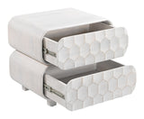 Miro Whitewashed Nightstand by Zuomod at Eve Furniture