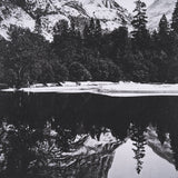 Mirror Lake by Carleton E Watkins a Hand Embellished Textured Framed Photo Art Print by Mercana at Eve Furniture