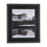 Mirror Lake by Carleton E Watkins a Hand Embellished Textured Framed Photo Art Print by Mercana at Eve Furniture