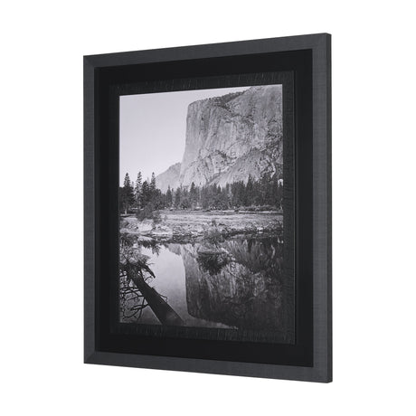 Mirror View by Carleton E Watkins a Hand Embellished Textured Framed Photo Art Print by Mercana at Eve Furniture