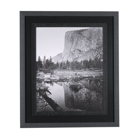 Mirror View by Carleton E Watkins a Hand Embellished Textured Framed Photo Art Print by Mercana at Eve Furniture